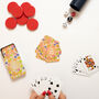 Personalised Retro Floral Peach Playing Cards In A Tin, thumbnail 1 of 8