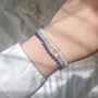 Lapis Lazuli Crystal Bracelet A Gift For Friendship, thumbnail 2 of 6