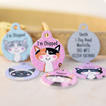 Cat ID Tag Personalised, 11 of 12