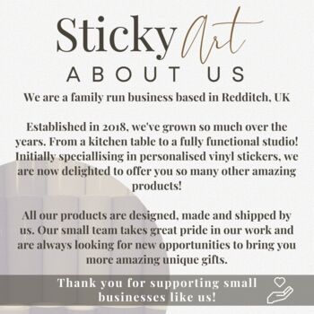 Wedding Mirror Sticker – Have And To Hold, 6 of 6