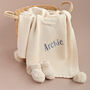 Personalised Baby Blanket Koala And Booties Gift Set, thumbnail 5 of 8