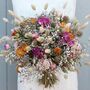 Wedding Dried Flower Bouquet Sorbet Rose, thumbnail 1 of 2