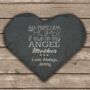 Personalised Mum's Slate Heart Keepsake, thumbnail 2 of 5