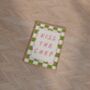 Kiss The Chef Wall Art Print Kitchen Poster, thumbnail 2 of 10