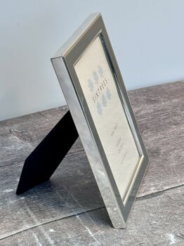 Sixtrees Grey Patterned Border Photo Frame, Four X Six, 3 of 3