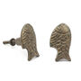 Vintage Brass Fish Cabinet Knob, thumbnail 1 of 8