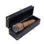 Custom 16 Inch Gunmetal And Dark Leather Telescope, thumbnail 2 of 9