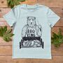 BBQ Bear Men's T Shirt, thumbnail 4 of 6