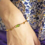 Star Chain Bracelet With Birthstone Detail, thumbnail 6 of 12
