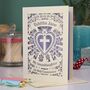 Personalised Papercut First Holy Communion Card My/Our Granddaughter, thumbnail 5 of 6