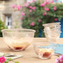 Luxury Beaded Glass Trifle Bowl Serving Set, thumbnail 3 of 9