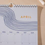 2024 Calendar | Tidal Waves | A4, thumbnail 2 of 10