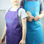 Personalised Name Apron For Kids, thumbnail 5 of 8