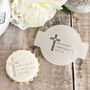 Personalised Christening Embosser With Cross And Name, thumbnail 3 of 9