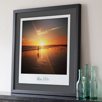 Giant Retro Style Personalised Photo Print Unframed, 10 of 10