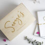 Personalised Family Christmas Eve Wooden Box, thumbnail 3 of 4