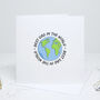 Best Dad In The World Organic Cotton Tote Bag, thumbnail 3 of 4