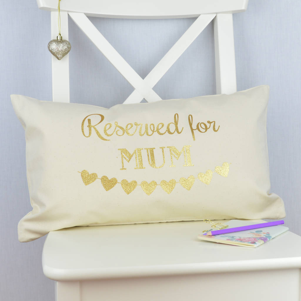 reserved paws off cushion