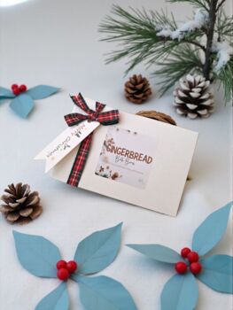 Gingerbread Mini Bath Bombs. Christmas Stocking Fillers, 2 of 4