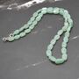 Light Green Aventurine Beaded Necklace, thumbnail 1 of 6