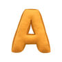 Personalised Velvet Alphabet Letter Cushion, thumbnail 5 of 8