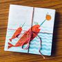 Pack Of Five Christmas Narwhals Charity Cards, thumbnail 1 of 5