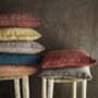 Colourful Checked Linen Cushions, thumbnail 1 of 5