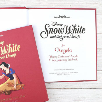 Personalised Vintage Snow White Gift Boxed Book, 4 of 5