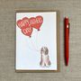 Bearded Collie Father's Day Card, thumbnail 1 of 2