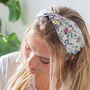 Liberty Print Twist Headband, thumbnail 3 of 8