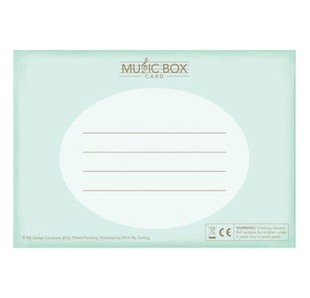 Winter's Dream Christmas Music Box Card, 5 of 5