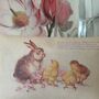 Easter Bunny And Chick Fragranced Gift Sachet, thumbnail 2 of 3