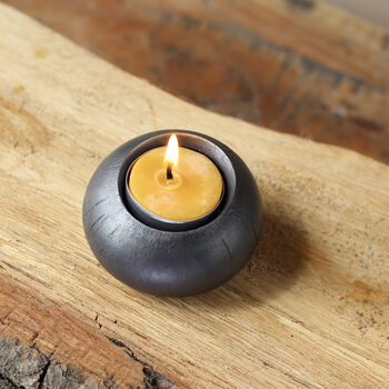 Moonstone Candle Holder. Artisan Iron Home Decor, 2 of 12