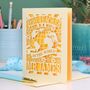 Personalised Papercut Best Teacher In The World Card, thumbnail 6 of 7