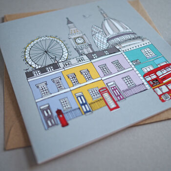 London Cityscape Card, 3 of 4