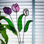 Tulip Everlasting Stained Glass Flowers, thumbnail 3 of 11