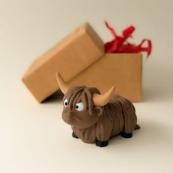 I May Be A Tiny Moo But I Believe In You Tiny Little Gifts Highland Cow, 2 of 4