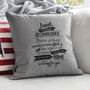 Personalised Waiting For You At Home Cushion, thumbnail 2 of 4