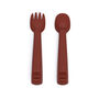 Eco Friendly Silicone Reusable Fork, Spoon And Case, thumbnail 3 of 7