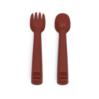 Eco Friendly Silicone Reusable Fork, Spoon And Case, 3 of 7