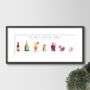 Personalised Family Drinks Print, thumbnail 3 of 6