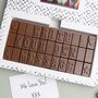 Personalised Chocolate 33 Letters, thumbnail 4 of 5