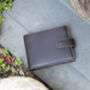Men's Luxury Brown Leather Wallet Notecase Design Rfid Safe Personalised, thumbnail 2 of 6