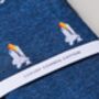 The Astronaut's Giftbox – Luxury Space Themed Socks, thumbnail 6 of 7