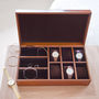 Ladies Personalised Leather Watch And Jewellery Box, thumbnail 5 of 10