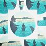 Sunrise Swimmer Art Print, thumbnail 1 of 3