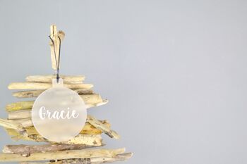Personalised Christmas Tree Decoration Family Names, 3 of 12