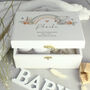 Personalised Elephant Wooden Keepsake Box, thumbnail 3 of 6