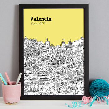 Personalised Valencia Print, 2 of 10