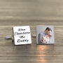 Personalised When I Met Daddy Cufflinks, thumbnail 1 of 4